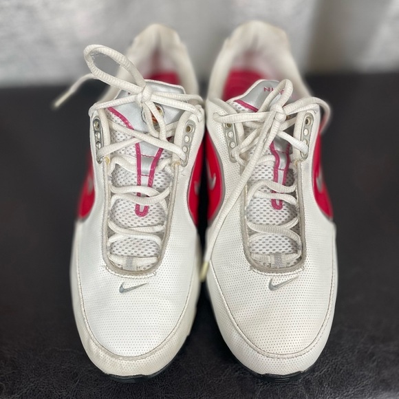 Nike Shox Shoes - Nike Shox R4 Women’s Training Shoes – White/Red/Silver size 9.5